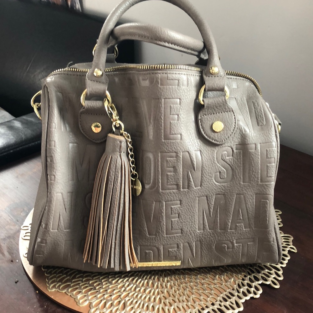 Grayish/green Steve Madden purse